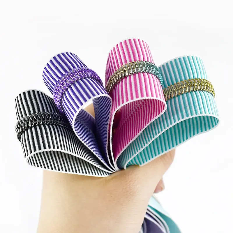1/2/3M 5# Nylon Zipper Sliders Plastic Zip Heads Pulls Backpack Bag Clothes Zips Tapes Repair Kit DIY Sewing Accessories
