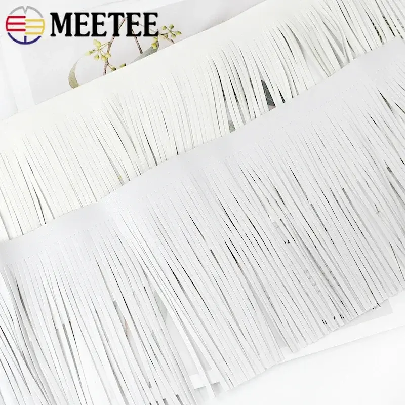 1/2M 3mm Synthetic Leather Tassel Fringe for Sewing Bag Skirt Lace Ribbon Fabric Clothes Handbag Decoration Trim DIY Accessories