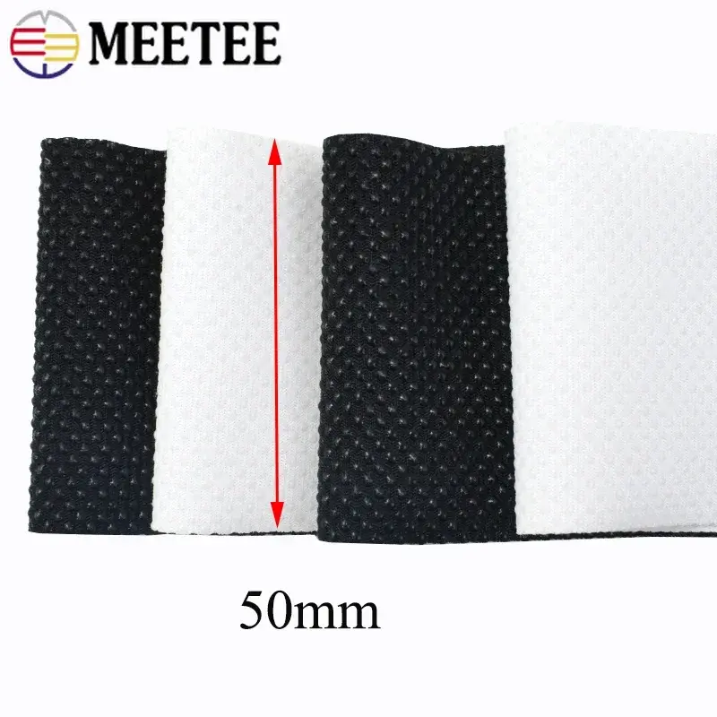 1/2Meters 50mm Non-slip Silicone Elastic Band for Sewing Stretch Rubber Bands Belt Clothes Webbing Tape DIY Garment Accessories