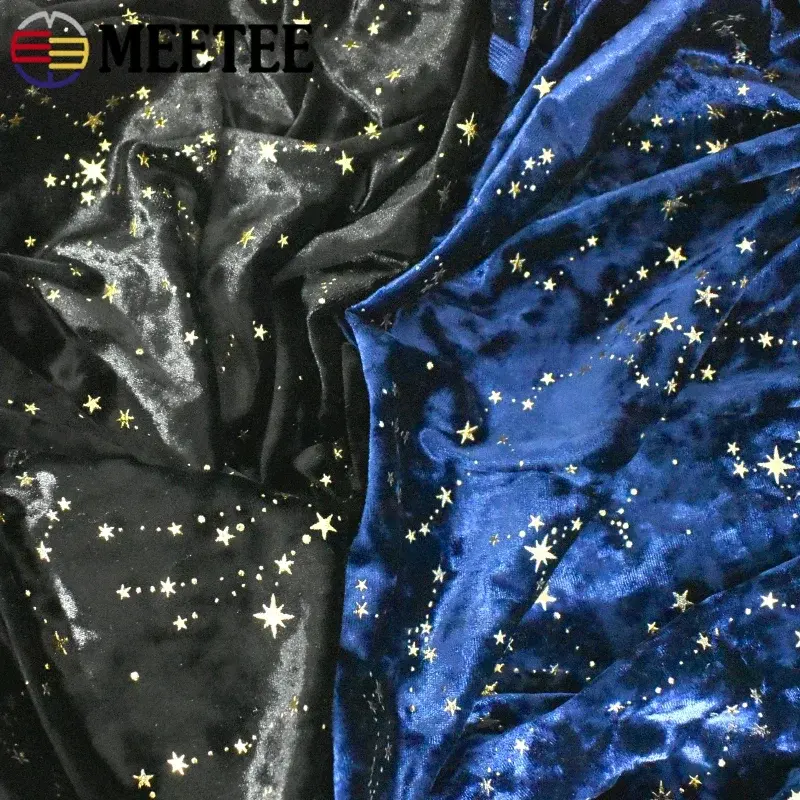 45/90X145cm Polyester Spandex Velvet Fabric DIY Garment Skirts Dress Velour Fabrics Wedding Trims  Sewing Accessories
