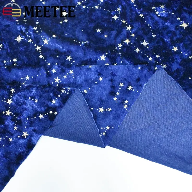 45/90X145cm Polyester Spandex Velvet Fabric DIY Garment Skirts Dress Velour Fabrics Wedding Trims  Sewing Accessories
