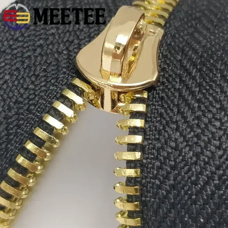 10-30Pcs 3-10# Zipper Sliders For Metal Zippers Tape Bag Pocket Zip Head Wallet Zips Pull Repair Kit DIY Sewing Accessories