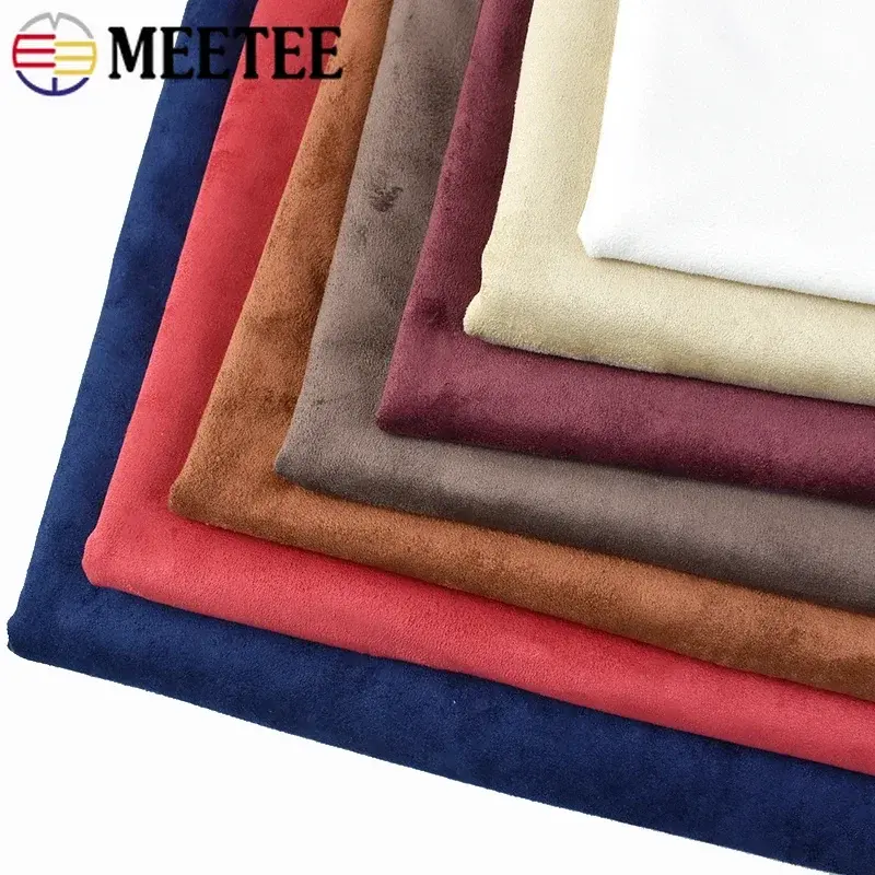 45*150cm Elasticity Leather Fabric for Sewing Suede Repair Patches Automotive Interior Door Workbench Fabrics DIY Accessories