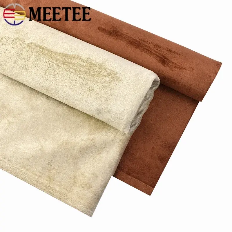 45*150cm Elasticity Leather Fabric for Sewing Suede Repair Patches Automotive Interior Door Workbench Fabrics DIY Accessories