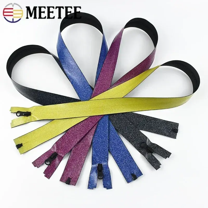 2-10Pcs 5# 80cm Waterproof Nylon Zippers For Sewing Clothes Open-End Invisible Zips Bag Garment Zip Repair Kits DIY Accessories