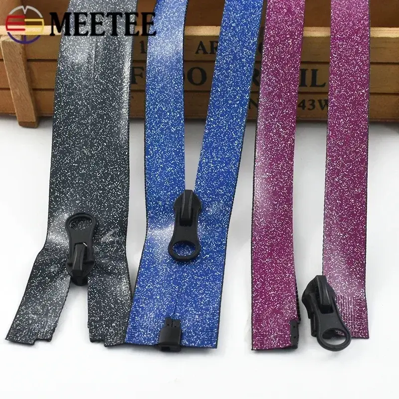 2-10Pcs 5# 80cm Waterproof Nylon Zippers For Sewing Clothes Open-End Invisible Zips Bag Garment Zip Repair Kits DIY Accessories