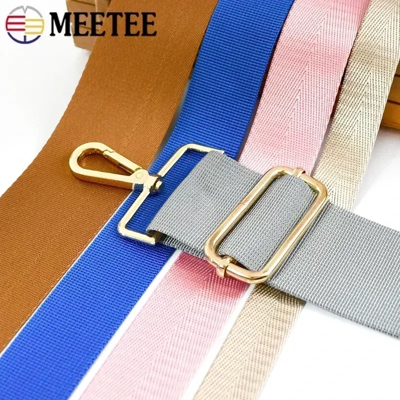 10Meter 20-50mm Nylon Ribbon Band Herringbone Pattern Webbing Tape Belt Backpack Strap DIY Bag Binding Fabric Sewing Accessories