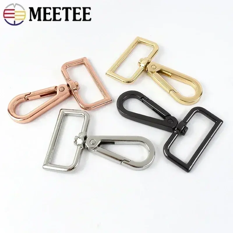 16-50mm 10/30Pcs Metal Swivel Clasps Bags Strap Buckles Handbag Hanger Dog Collar Trigger Clips Snap Hook DIY Sewing Accessories