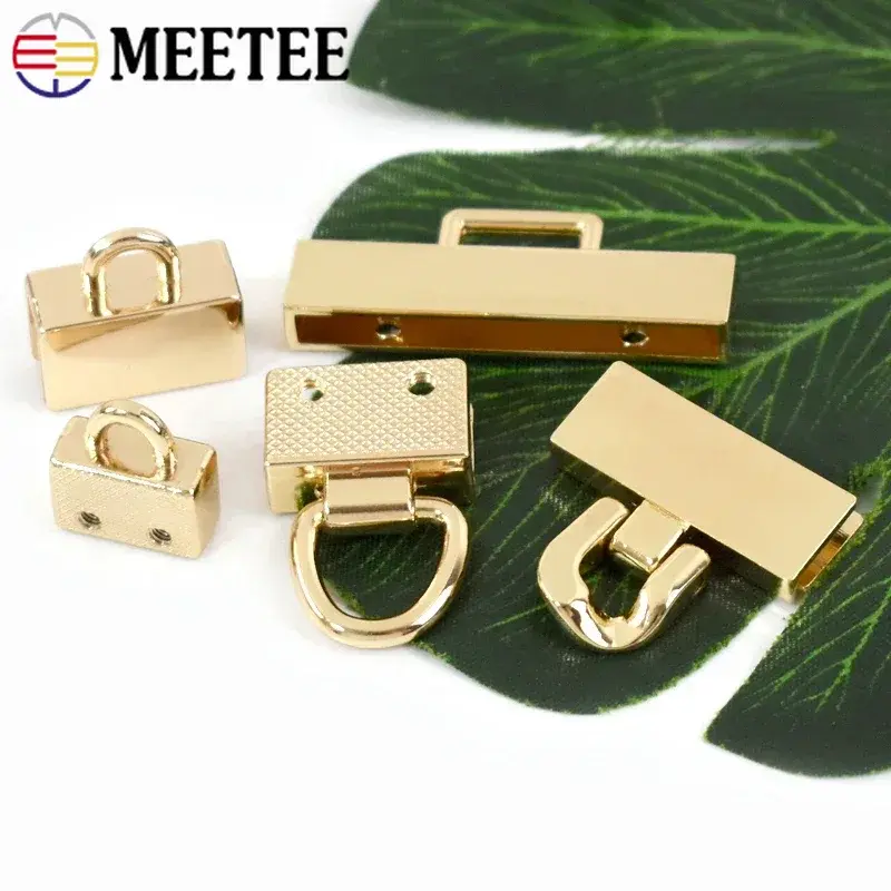 2-10Pcs Metal Bags Strap Buckle For Webbing Screw Tail Clip Handbag Chain Hanger Clasp Pet Collar Hooks DIY Hardware Accessory