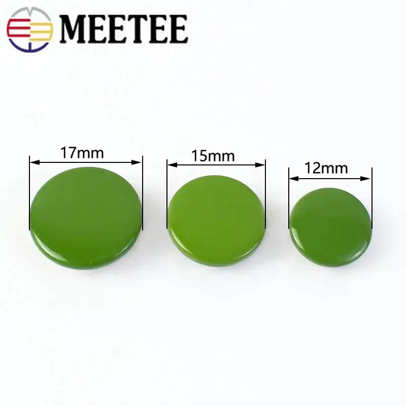20Sets 12-17mm Colorful Snap Buttons DIY Sewing Accessories Fasteners Press Studs Leather Craft Clothes Bags Needlework Supplies