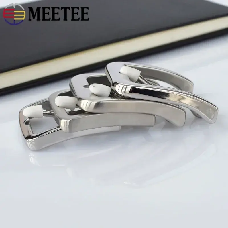 1Pc 35/40mm Stainless Steel Mens Belt Pin Buckle for Sewing Cowboy Jeans Waistband Head Clothing DIY Leather Craft Accessories