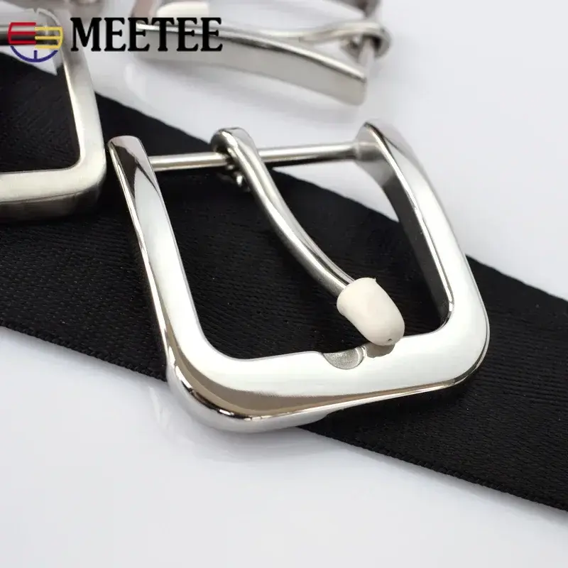1Pc 35/40mm Stainless Steel Mens Belt Pin Buckle for Sewing Cowboy Jeans Waistband Head Clothing DIY Leather Craft Accessories