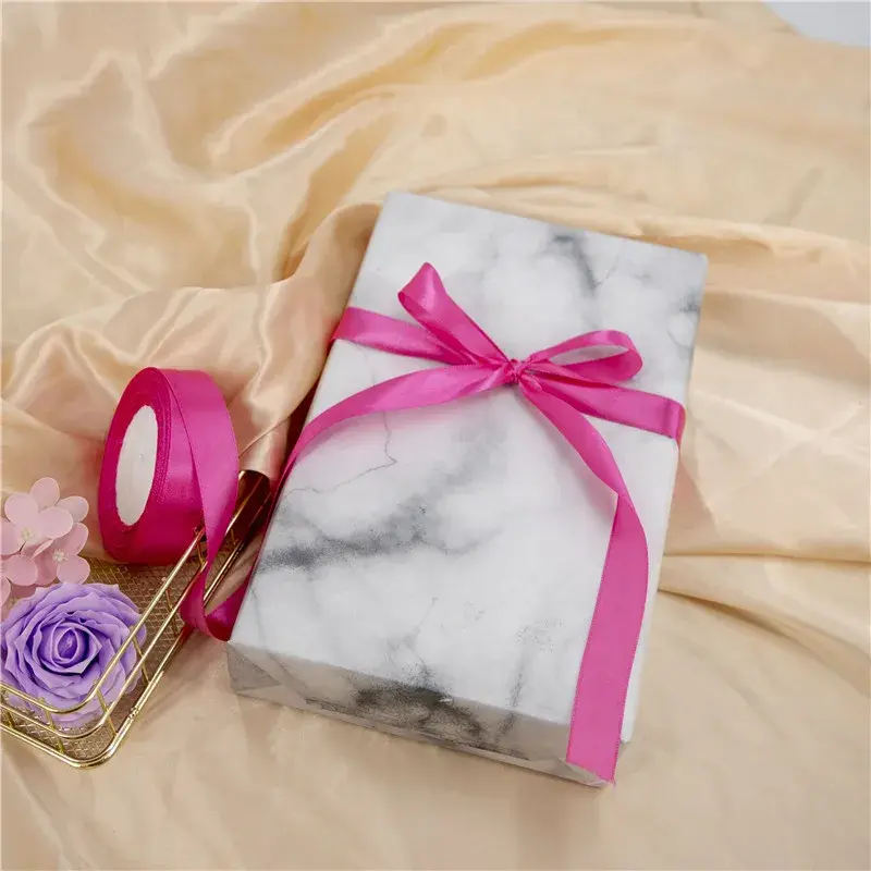 20mm Satin Ribbons 25yards/Roll DIY Scrapbooking Crafts Fabric Christmas Halloween Birthday Party Gift Box Cake Wrapping Ribbons