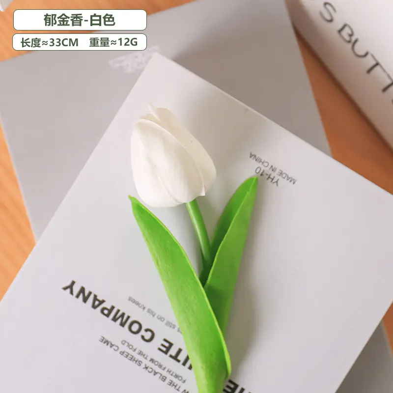 1pcs 34cm Artificial Flowers PU Tulips Home Party Wedding Christmas Decoration Fake Floral