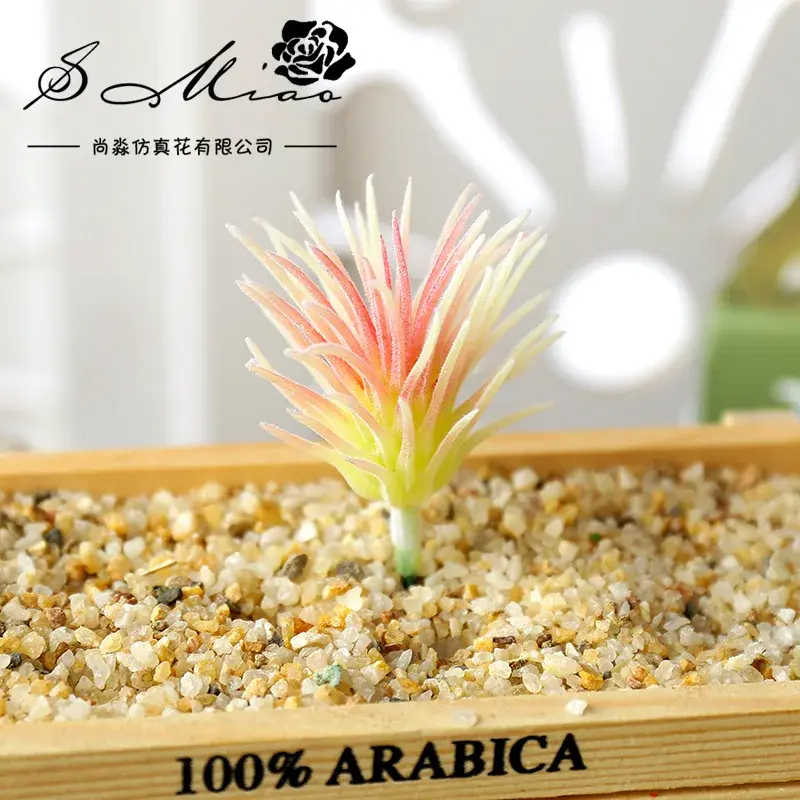 Artificial Succulent Plants Home Garden Bedroom Hotel Desktop Mini Bonsai Wedding Christmas Hallowen Party Supplies Fake Plants