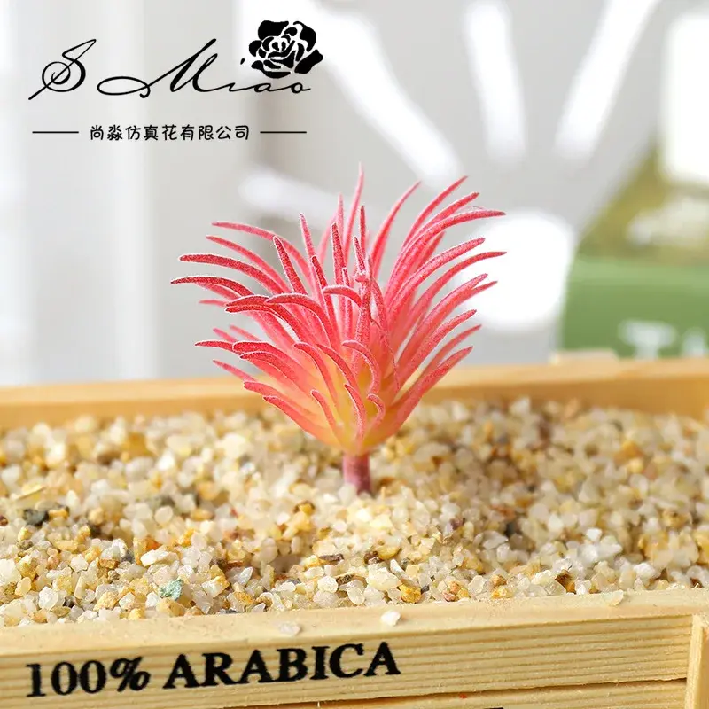 Artificial Succulent Plants Home Garden Bedroom Hotel Desktop Mini Bonsai Wedding Christmas Hallowen Party Supplies Fake Plants