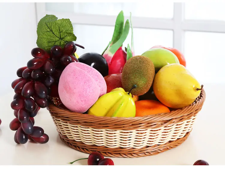 6x7cm 5PCS Artificial Kiwi Food Photography Props Simulation Ornaments Home Festive & Party Supplies Artificial Fruits