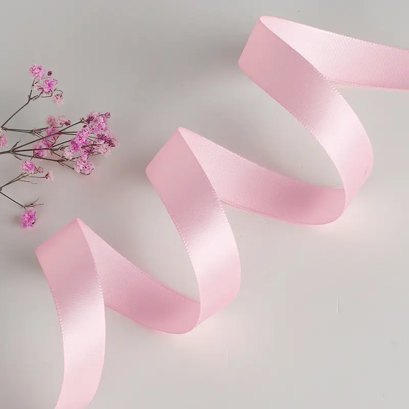 Pink Satin Ribbon 6/10/12/15/20/25/40/50MM 100yards/Roll Wedding Birthday Party Gifts DIY Wrapping Christmas Halloween Crafts