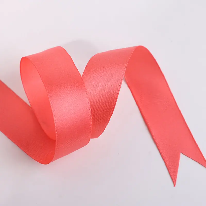 6/10/12/15/20/25/40/50mm 91Meters Watermelon Single Face Satin Ribbon Polyester Fabric Tapes Decoration DIY Sewing Supplies