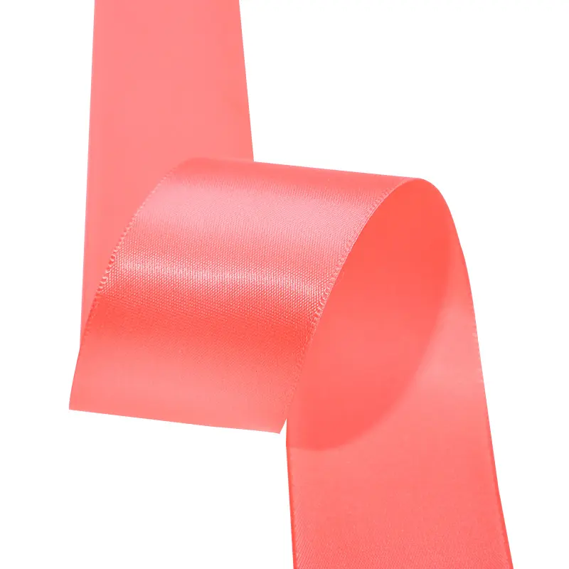 6/10/12/15/20/25/40/50mm 91Meters Watermelon Single Face Satin Ribbon Polyester Fabric Tapes Decoration DIY Sewing Supplies