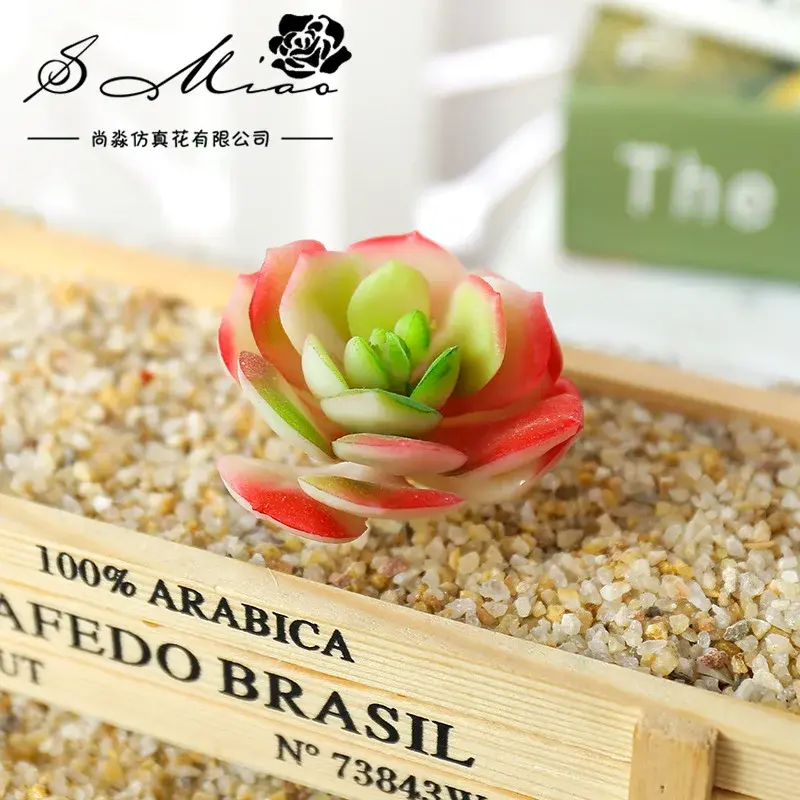 6x8cm Artificial Succulent Plants DIY Plants Wall Flower Arrangement Accessories Fake Plants Christmas Wedding Party Supplies