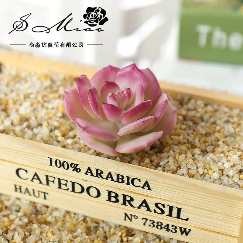 6x8cm Artificial Succulent Plants DIY Plants Wall Flower Arrangement Accessories Fake Plants Christmas Wedding Party Supplies