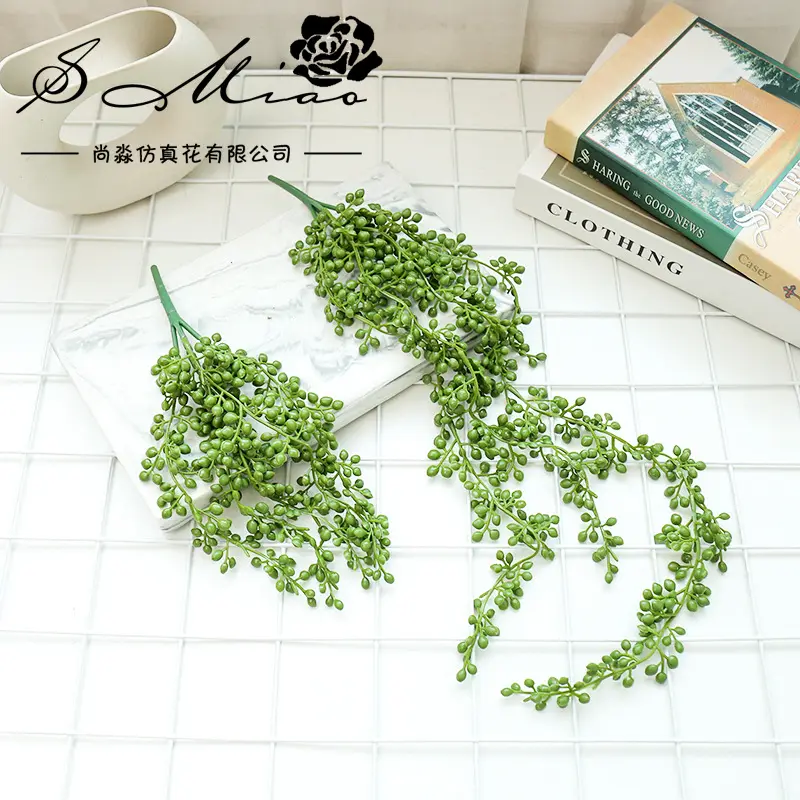 30/63cm Artificial Lover's Tears Wall Hanging Plants Home Balcony Wedding Party Table Decor Fake Plants DIY Flower Arrangement