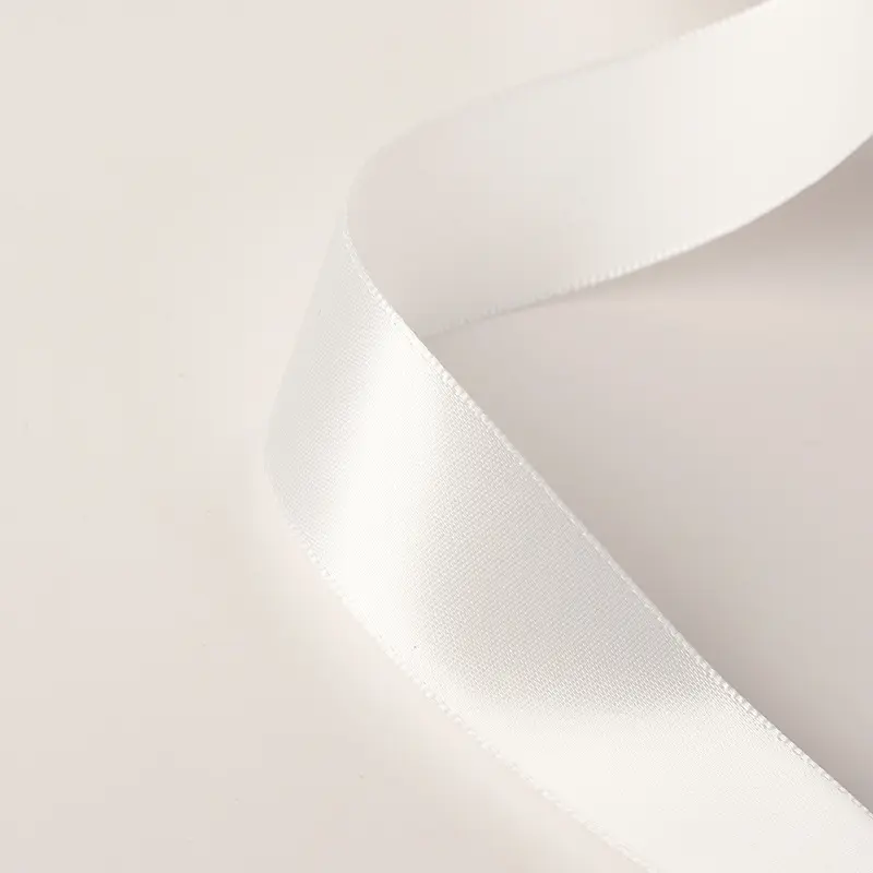 90Meters/Roll White Satin Silk Ribbons DIY Artificial Roses Crafts Supplies Sewing Accessories 6/10/12/15/20/25/40/50mm