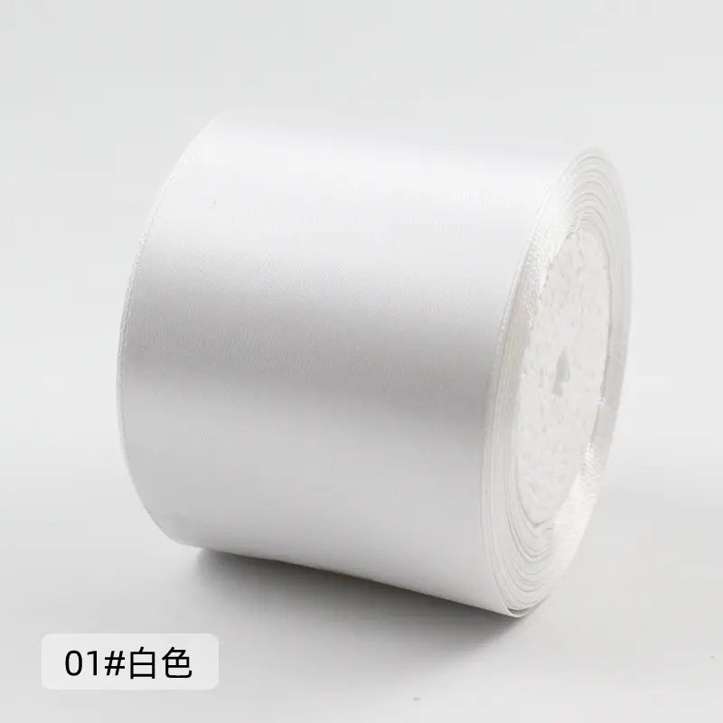 10-15-20-25-40-50-80mm Satin Ribbon 22Meters/Roll Christmas Halloween Gift Box Wrapping Birthday Party Wedding Decoration Ribbon