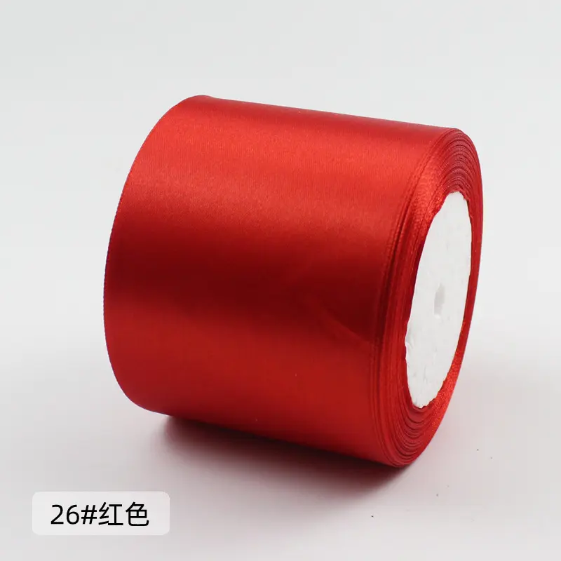 10-15-20-25-40-50-80mm Satin Ribbon 22Meters/Roll Christmas Halloween Gift Box Wrapping Birthday Party Wedding Decoration Ribbon