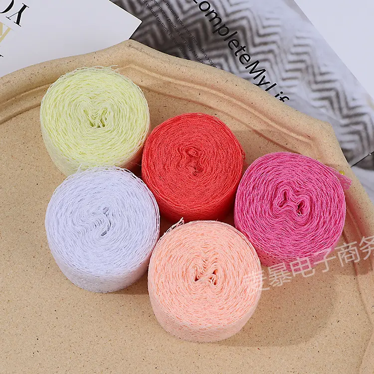 10Meters/Roll 40mm Colorful Non-Stretchy Lace Ribbon DIY Apparel Sewing Fabric Handmade Crafts Supplies Lace Tape Gift Wrapping