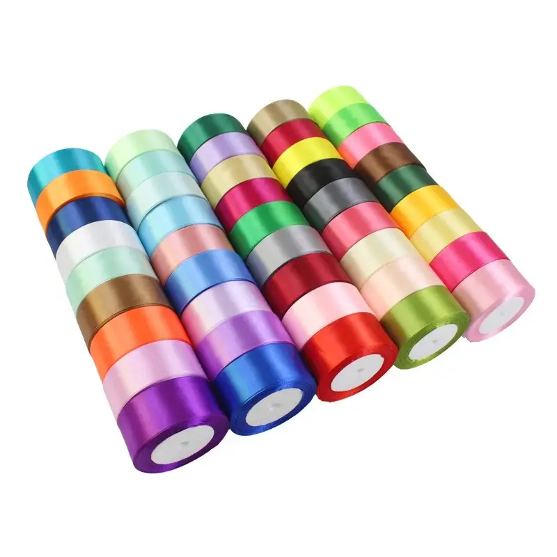 6-10-12-15-20-25-40-50mm Army Olive Green Satin Ribbon 22meters/Roll Wedding Birthday Party Crafts Ribbon