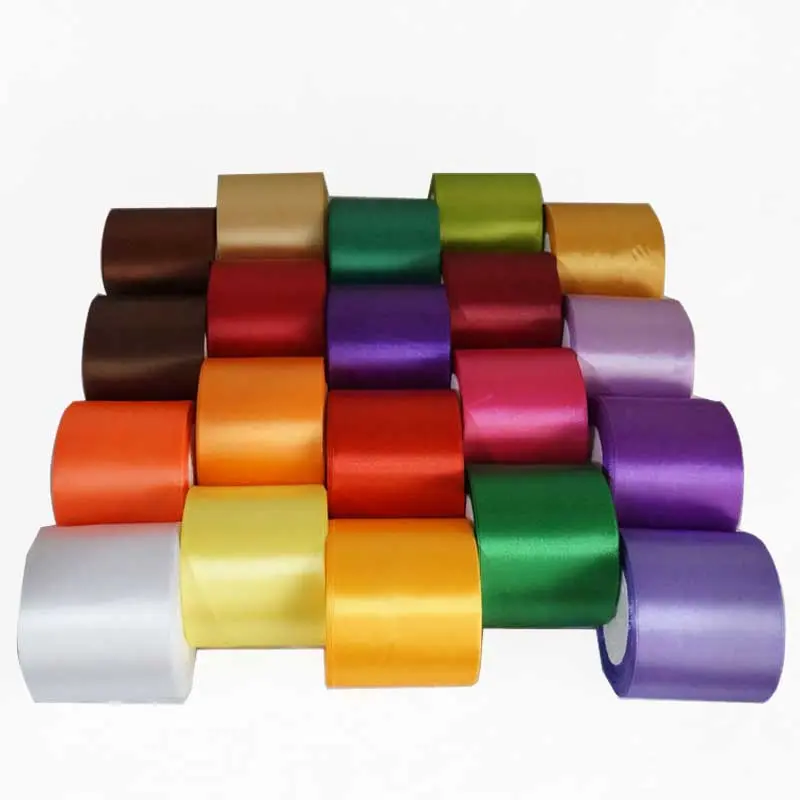 10/15/20/25/40/50/80mm Satin Ribbons Christmas Halloween Wedding Birthday Party Gift Box Wrapping DIY Handmade Crafts Fabric