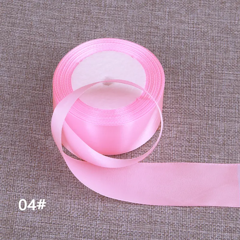 4cm Silk Satin Ribbons 22Meters/Lot Christmas Halloween Wedding Birthday Party Gift Wrapping Ribbon DIY Handmade Crafts Fabric