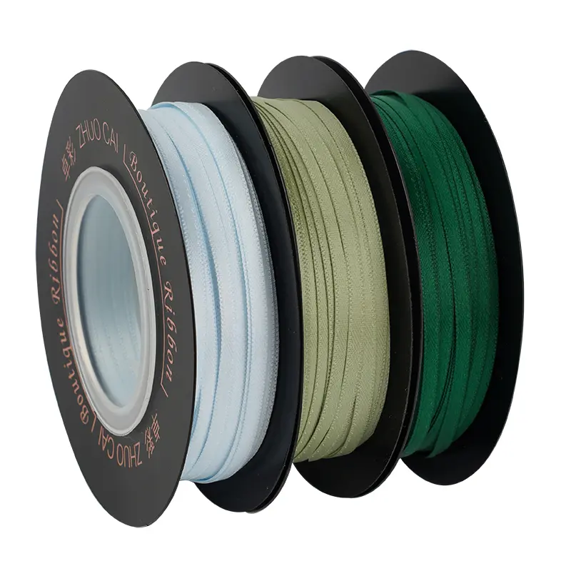 3mm 45meters Double Face Satin Ribbon Handmade DIY Wedding Party Christmas Decoration Polyester Ribbon