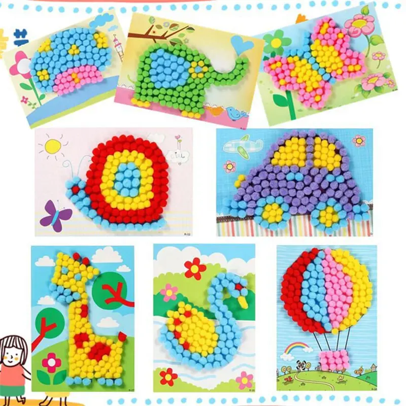 Plush Pompom 15mm 20mm 25mm Soft Pompones Fluffy Plush Balls Pom Poms Ball DIY Handmade Craft Material weeding home Decor