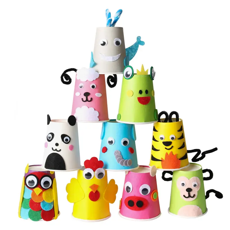 100Ps Moveable Self Adhesive Googly Wiggly Eyes 6/8/10/12/15mm Mixed for Toys Dolls DIY Crafts Accessory Eyeball for Scrapbook