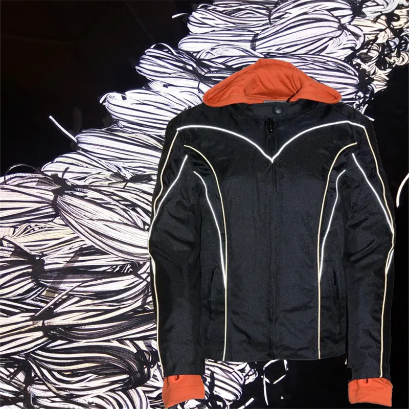 Bright Silver Reflective Piping Strip Fabric Edge Strip Clothing Bag Warning Reflective Rope Garment Trimming Ribbon 5Meters
