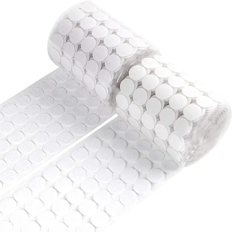 99Pairs Dots Sticker Hook Loop Double Sided Self Adhesive Nylon Tape Snap Adhesive Fastener Tape Diy Home Use Sewing Accessories