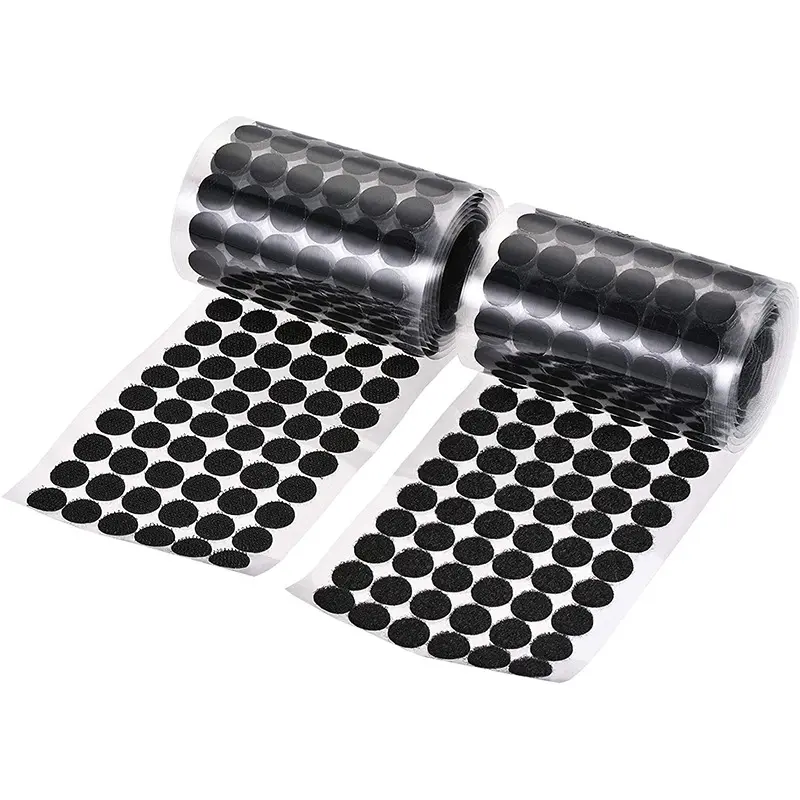 99Pairs Dots Sticker Hook Loop Double Sided Self Adhesive Nylon Tape Snap Adhesive Fastener Tape Diy Home Use Sewing Accessories
