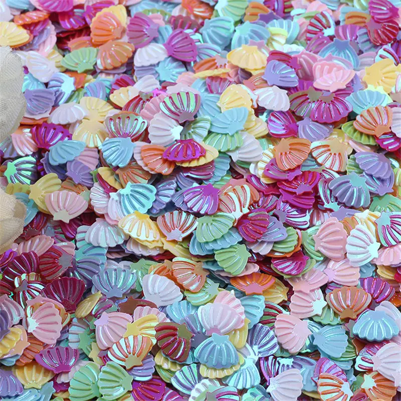 10g Mix Sequin for Craft Glitter Star Heart Flower Unicorn Mermaid Rabbit Shell Sequins Paillettes DIY Manicure Nail Art Decor