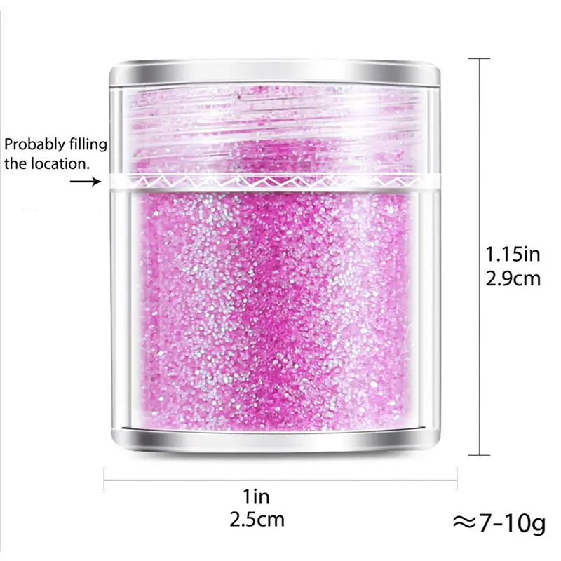 Pailetters Mixed Round Sequence for Nails Pink Rose Glitter Powder Sequins Confetti Lentejuelas Para Manualidades Craft Glitter