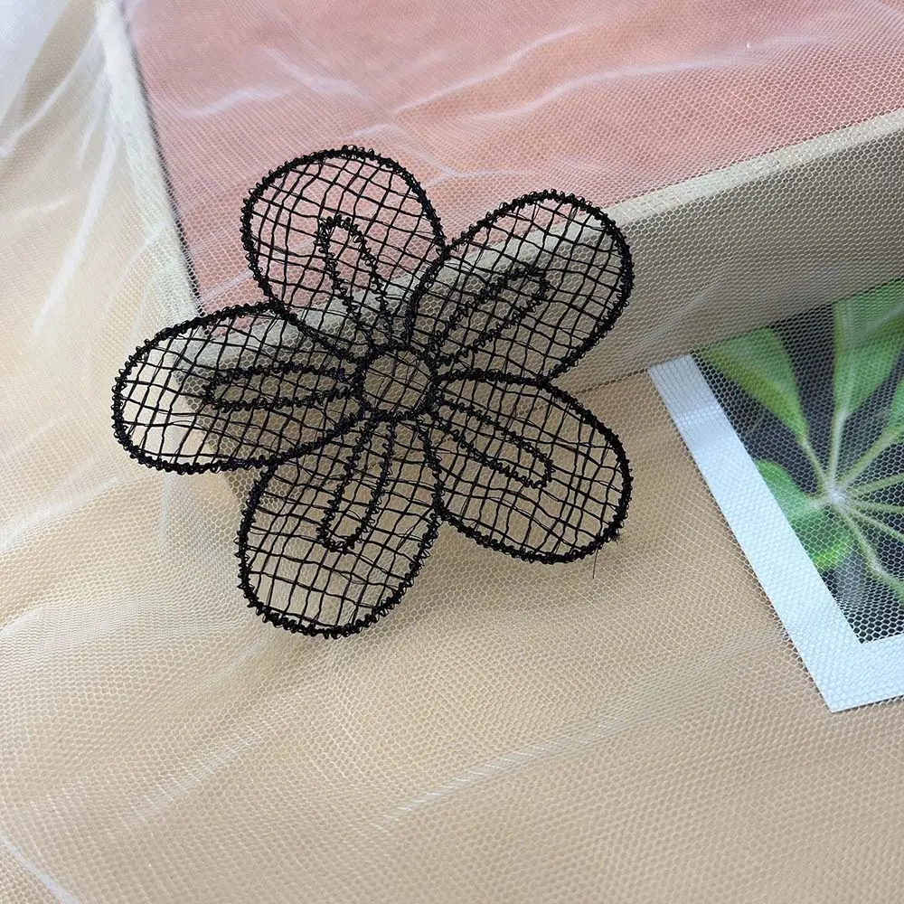 5Pcs Flower Applique Patches DIY Craft Sewing Sew-On Wedding Dress Women Party Clothes Decor