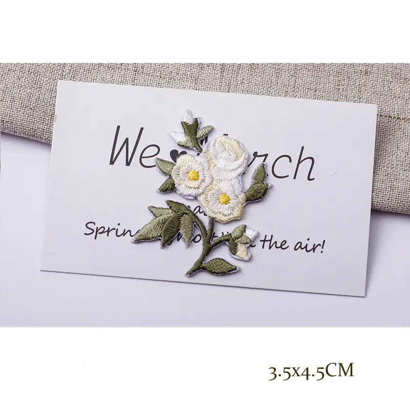 Flower Patches For Clothing Embroidery Iron On Applique Floral for Kids Bags Dress Clothes Patchs for DIY Sticker Transfer