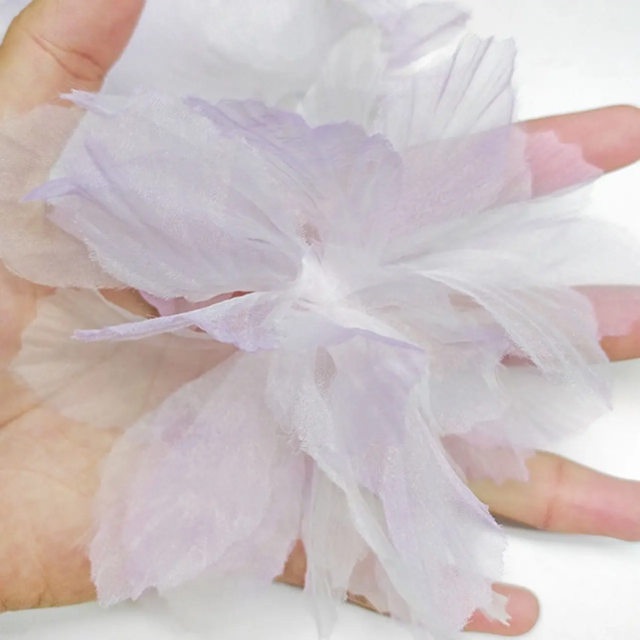 5Pcs Lace Flower Applique Trim Embroidered Lace Patches For Handmade Garment Accessories Decoration Sewing DIY