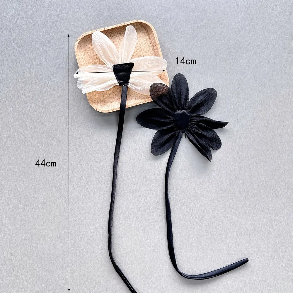 2Pcs Cloth Fabric Collar Flower Jewelry Accessories Lace Flower DIY Sew Lapel Pins Handmade Flower Brooch Pins Wedding Party