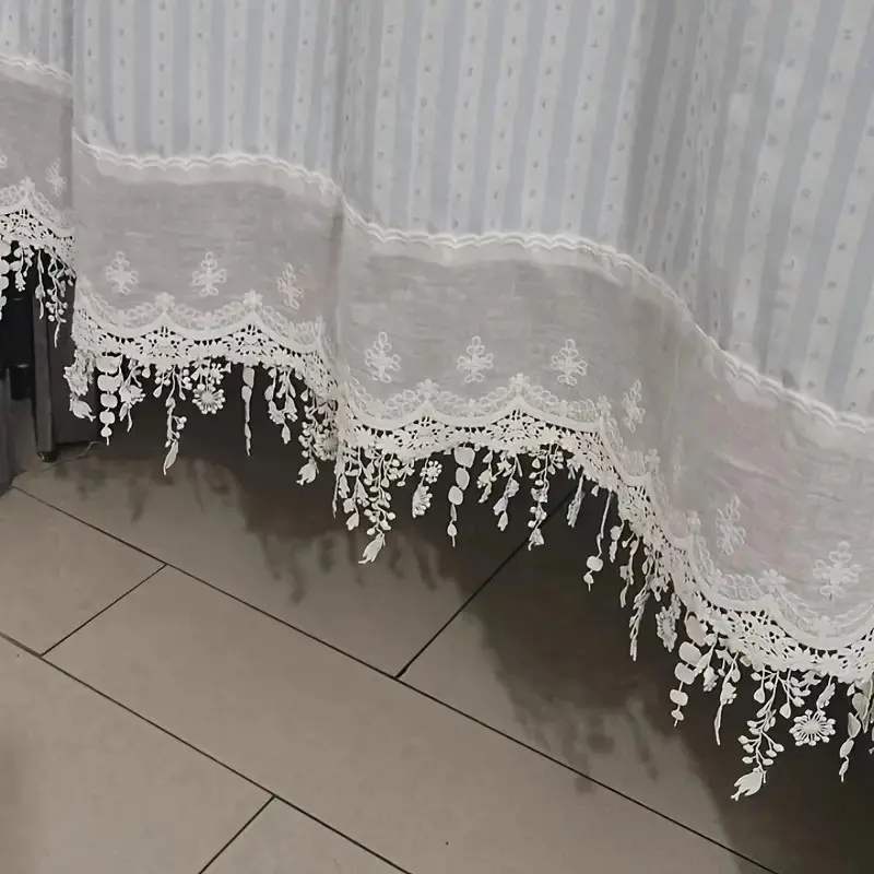 1Yard Multi-Color Lace Ribbon Fabric DIY Handmade Crafts Sewing For Curtain Decoration Clothing Trimming Material 10*91CM