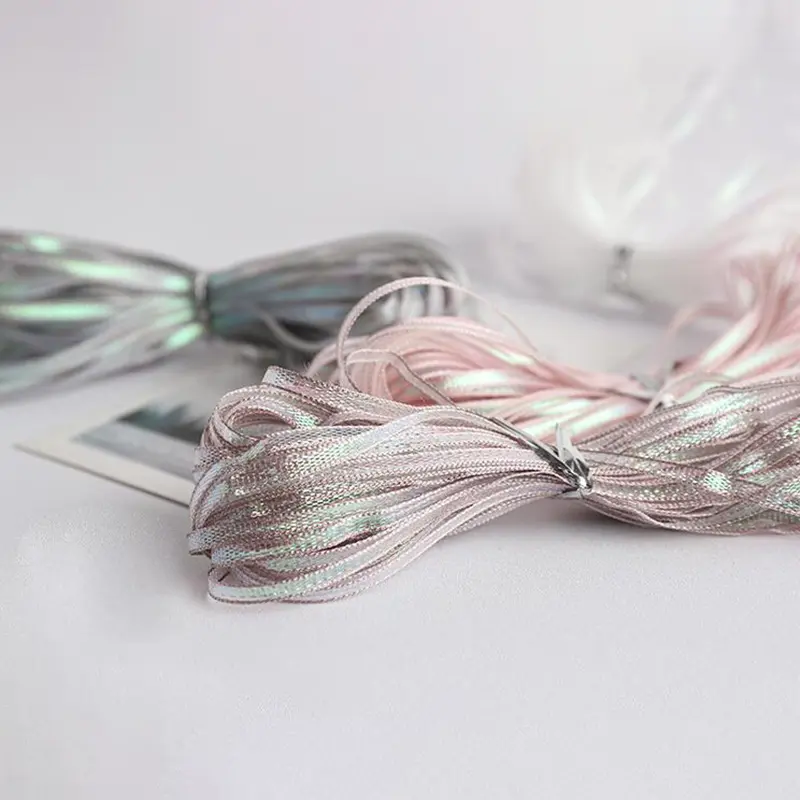 10 Yards Colorful Balloon Ribbon Wedding Party Birthday Decoration DIY Packaging Bow Accessories Ribbon 3mm Wide