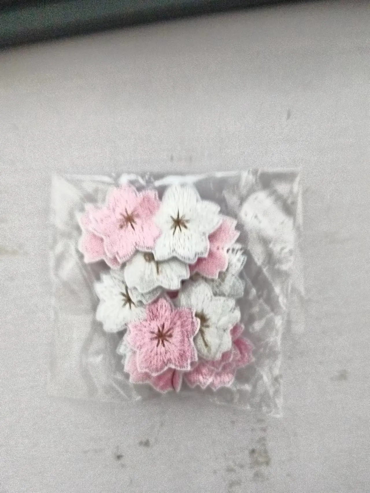 10PCS Cheap Small Cherry Flower Patches Clothing Embroidery Iron On Applique For Kids Bags Dress Fabric Stickers