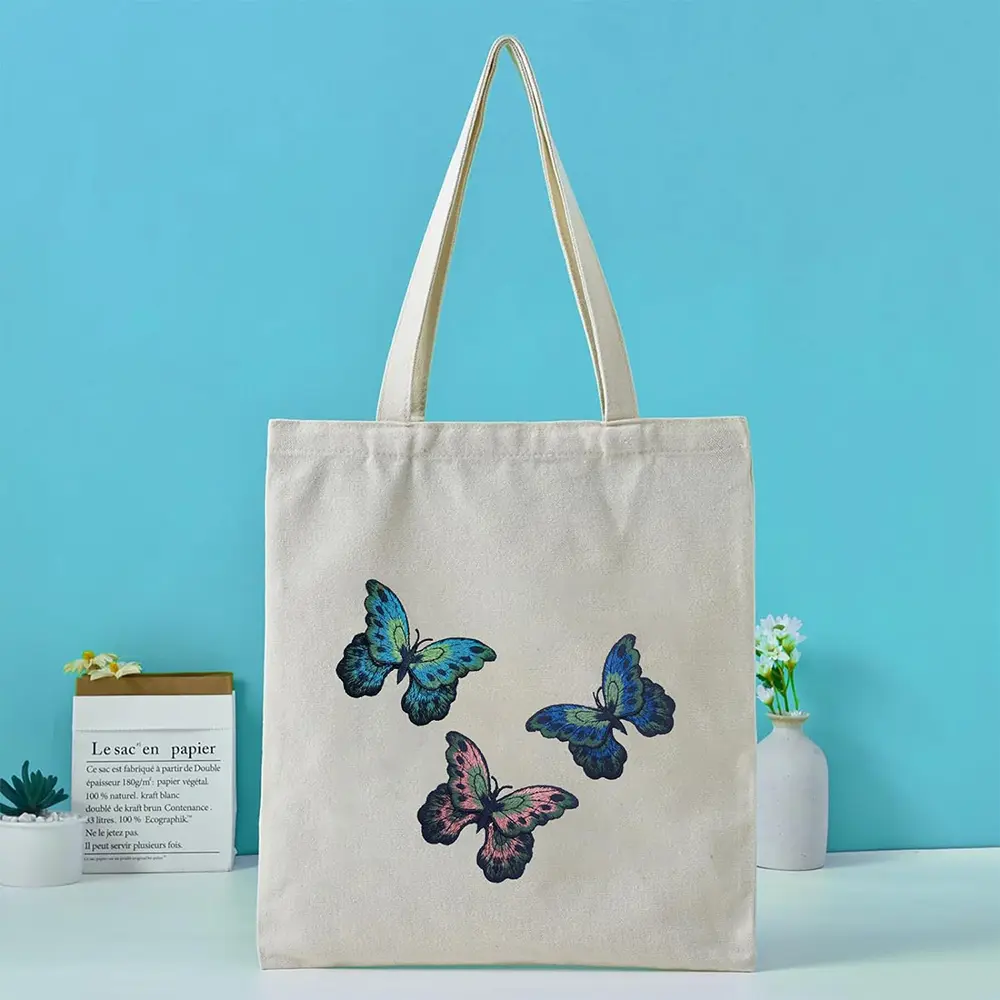 3Pcs Butterfly Sew on Double Layer Embroidered Butterfly Applique Patch Repair